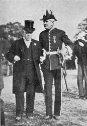 Mr. Littler Leaving Alexandra Palace After the Opening Ceremony